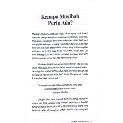 BERTEDUH daripada KEGELISAHAN HATI - Iman Publication - Image 2